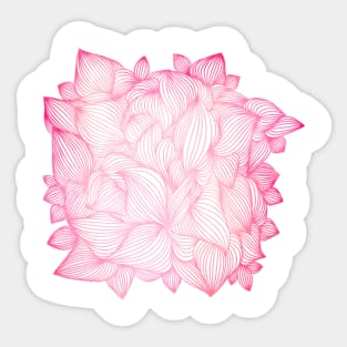 Pink Bloom Sticker